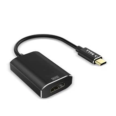 Rose kulla värvi alumiinium kest tüüp C mees HDMI Naiste kaabel adapteriga toetada 4Kx2K