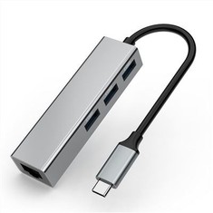 USB-tüüpi C-jaotur Etherneti Adpateriga